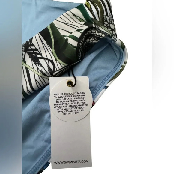 Swiminista x Christian Lacroix NWT Trpoical Large Bottom Recycled Swim - Picture 6 of 7
